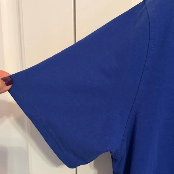 Under Armour Men's Medium Blue Loose Heat Gear Size Medium short sleeve shirt - Picture 4 of 8